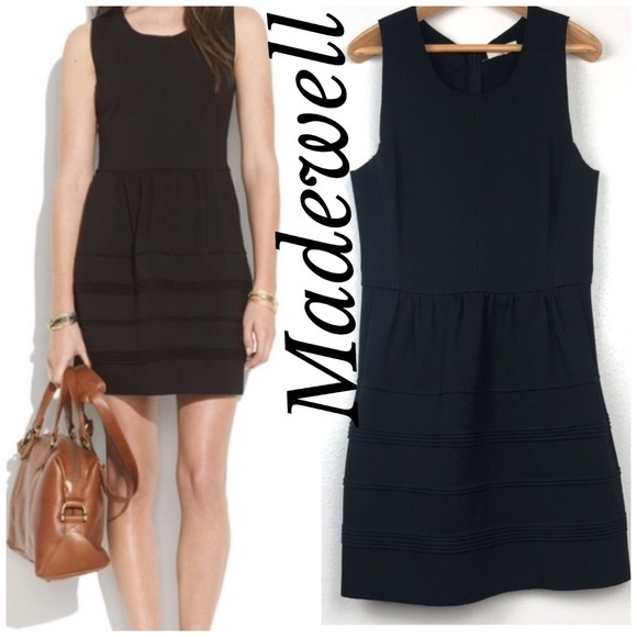 Madewell Dresses & Skirts - MADEWELL M BLACK SILHOUETTE DRESS